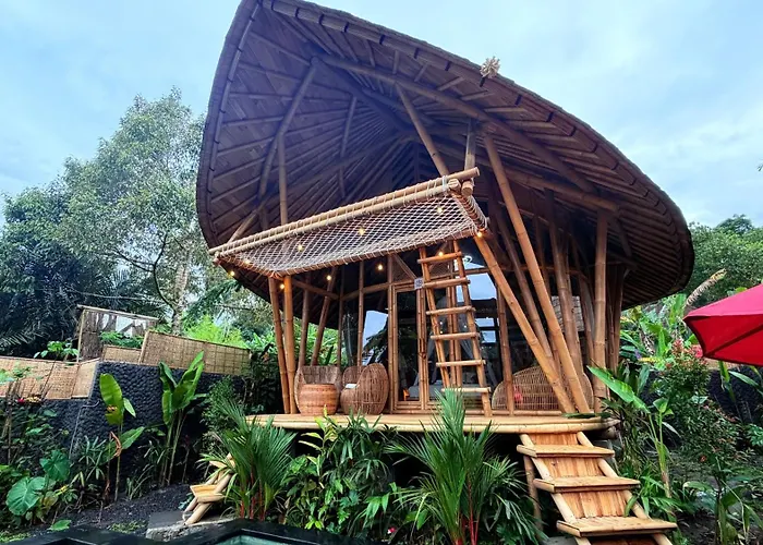 Wana Bamboo House By Ecobreeze * Sidemen (Bali)