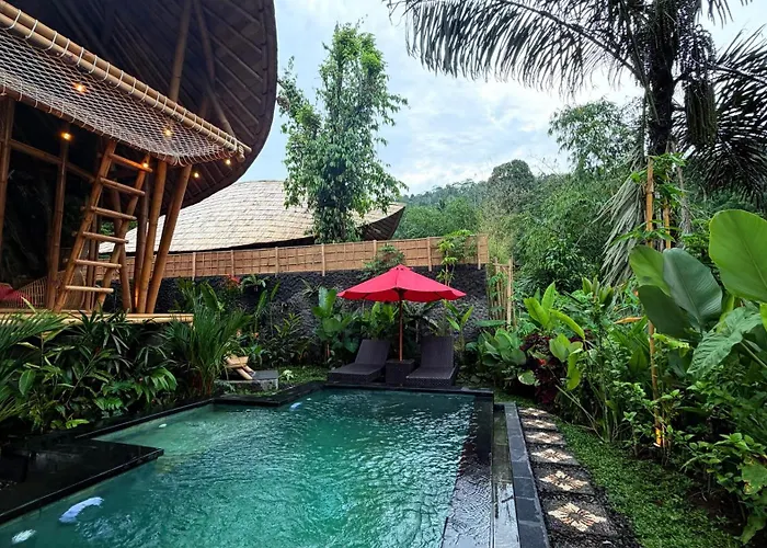 Villa Wana Bamboo House By Ecobreeze Sidemen (Bali)