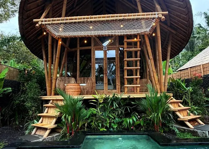 Wana Bamboo House By Ecobreeze Sidemen (Bali)